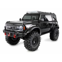 Amewi AMXRock Caballo Crawler 4WD 1:10 ARTR Remote Control Car, Black Metallic