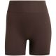 2. Women's adidas Workout Essentials Knit 4 Inch Leggings Brown KE5841