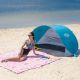 18. NILS CAMP NC3174 self-pitching beach tent, turquoise-gray