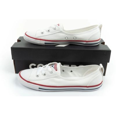 9. Converse women's Chuck Taylor All Star Ballet Lace sports shoes white