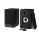 Sharp Bookshelf Speakers 2-Way Black Wired and Wireless 60W