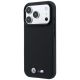 2. BMW M Quadrille Kevlar Metal Logo MagSafe Case for iPhone 17 Pro Max / 18 Pro Max - Black