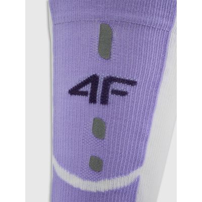 2. Women's high cycling socks 4F 4FRSS26UFSOF357-52S