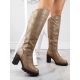 13. M. Daszyński boots on the block heel W SAN29B SA218-4