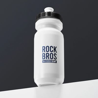 2. Rockbros 600 ml Bike Bottle - White