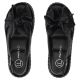 5. Women's leather wedge sandals, black, Filippo DS6965