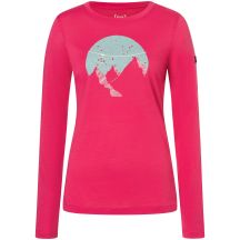Women's SUPER.NATURAL W Gondola LS Long-Sleeve Shirt, Pink