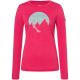 Women's SUPER.NATURAL W Gondola LS Long-Sleeve Shirt, Pink