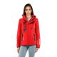 4. Geographical Norway Reine Red/Black LADY 007 Women's Hooded Softshell Jacket (WU8187F/GNO-RED-BLACK)/WU8088