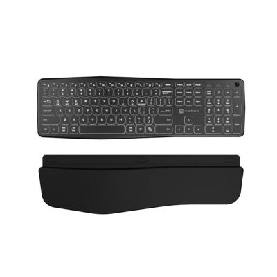 9. NATEC PORIFERA Keyboard Home/Office Bluetooth QWERTY American International Black
