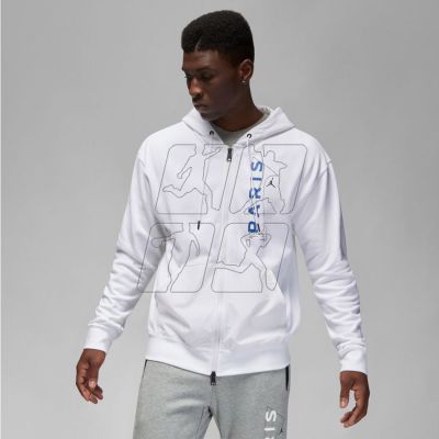 Nike PSG FLC FZ Jordan M DN6150-100 sweatshirt