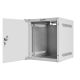 4. Lanberg WF10-2306-10S Rack Cabinet (6U; 329mm / 280mm / 310mm; Wall-Hung; Glass; 10"; Gray)