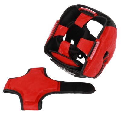 5. MASTERS KT-EXCELLENCE Boxing Helmet Black and Red
