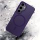 24. 3mk Smoke MagCase for Samsung Galaxy S25 - purple