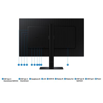 14. Samsung S60UD Computer Monitor 68.6 cm (27") 2560 x 1440 px Quad HD LCD Black