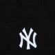 3. New Era Wide Cuff Beanie New York Yankees Hat 60691072 Black One Size
