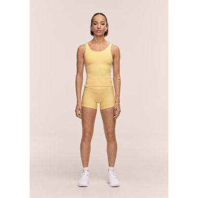 4. CASALL Women's Scoop Tank Yellow