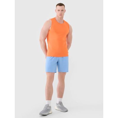 3. Men's quick-drying training tank top 4F 4FWSS25TFSLM460-70S