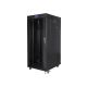 2. LANBERG FLOOR RACK CABINET 19" 27U 600X800 GLASS DOOR LCD BLACK FF01-6827-12BL (FLAT PACK)