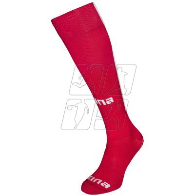 2. Zina Duro football socks 0A875F Red\White