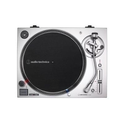 4. Audio-Technica AT-LP120X Direct Drive Turntable Silver