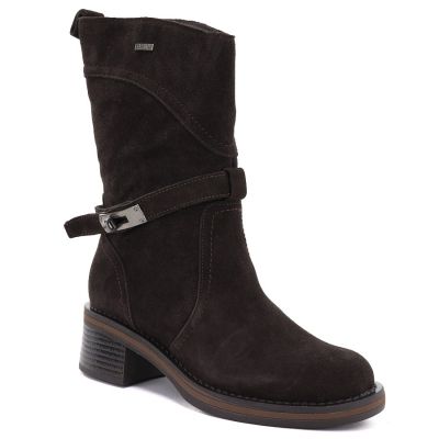 5. Chocolate Big Star Women's Leather Ankle Boots UU274609