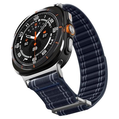 2. Spigen WBF0 Strap for Samsung Galaxy Watch Ultra 47mm - Navy Blue