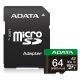 20. ADATA Speed Plus MicroSDXC 64 GB Class 3 UHS-I/U3 A2 V30