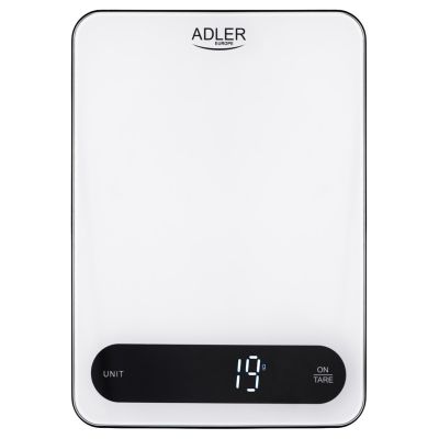ADLER AD 3177wb kitchen scale black and white