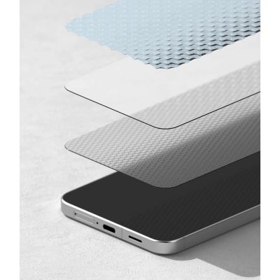 3. Ringke Easy Slide 2-pack Tempered Glass for Samsung Galaxy A57 5G