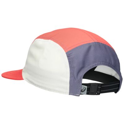 2. Asics 5 Panel Cap 3013B004-700 Red One size