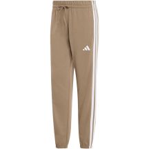 Women's adidas Essentials 3-Stripes French Terry Cuffed Pants Beige KF8338