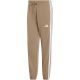 Women's adidas Essentials 3-Stripes French Terry Cuffed Pants Beige KF8338