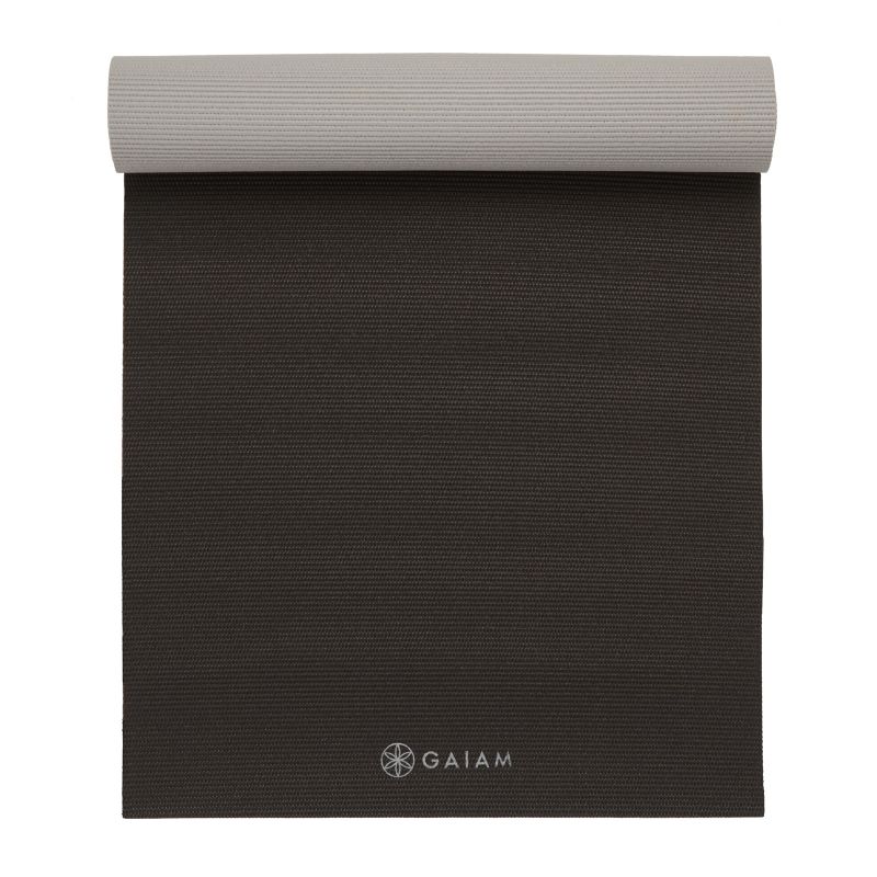 2. GAIAM Granite Storm Double-Sided Yoga Mat 6 MM 61329