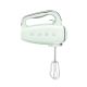 3. Smeg HMF01PGEU Hand Mixer in a Retro 1950s Style. Pastel Green.