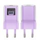 3. Acefast A53 PD 30W GaN USB-C charger with display - purple
