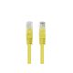 2. PATCHCORD CAT.6 UTP 0.25M YELLOW FLUKE PASSED LANBERG 10-PACK