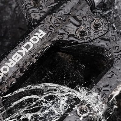 4. Rockbros 2022-12A Nylon Bicycle Pedals - Black