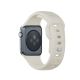 2. 3mk Silicone Watch Strap for Apple Watch 38/40/41 mm - white