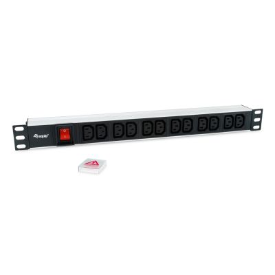 4. Equip 333318 PDU 12-way Power Distribution Unit 1U Black, Silver