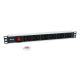 4. Equip 333318 PDU 12-way Power Distribution Unit 1U Black, Silver