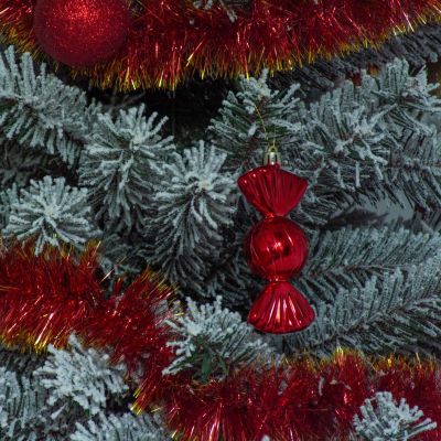 9. SAFE PLASTIC BALL MATRIX CANDY 6 PCS MICA RED