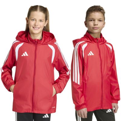 2. adidas Tiro 26 League Windbreaker red kids' jacket JY9724