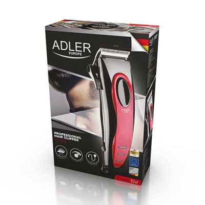 9. Adler AD 2825 hair clipper AD 2825 (red)