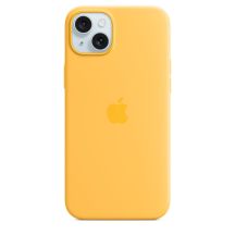 Apple Silicone Case with MagSafe Sunshine, for iPhone 15 Plus, MWNF3ZM/A