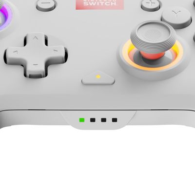 9. PDP Afterglow Wave White USB Gamepad Analog/Digital Nintendo Switch, Nintendo Switch Lite, Nintendo Switch OLED