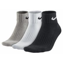 Nike 3 pack Value Cotton Quarter SX4926-901 socks