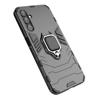 15. Ring Armor case for Samsung Galaxy A24 4G armored cover magnetic holder ring black