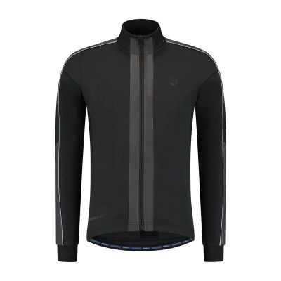 Rogelli ESSENTIAL HIVIS winter jacket black L