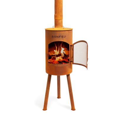 9. Bongiano SP rusty garden fireplace 3001R